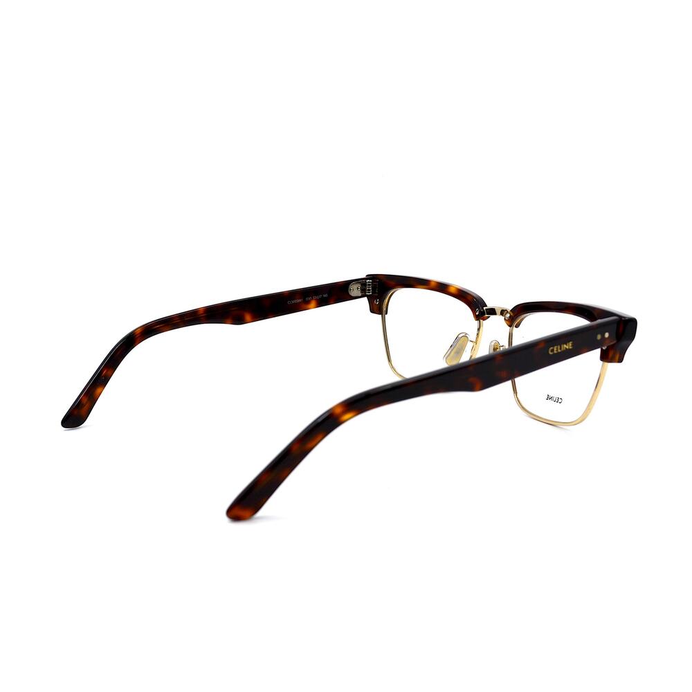 NEW CELINE CL50026U 030 HAVANA GOLD EYEGLASSES FRAME - Picture 6 of 10